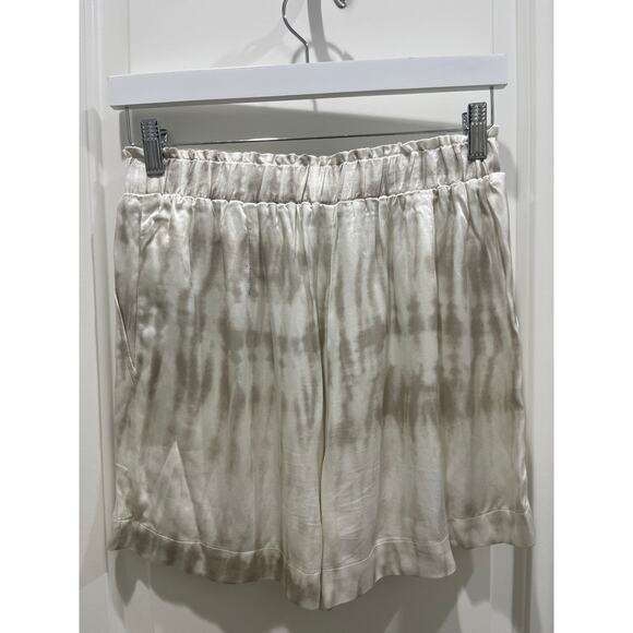 Rails Leighton Luxe Sand Tide Satin Crepe Pull On Shorts Sz S - Picture 6 of 7